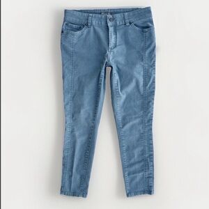 Prana women’s pants size 10 Low Rise Colored Blue Green Casual Skinny Minimalist